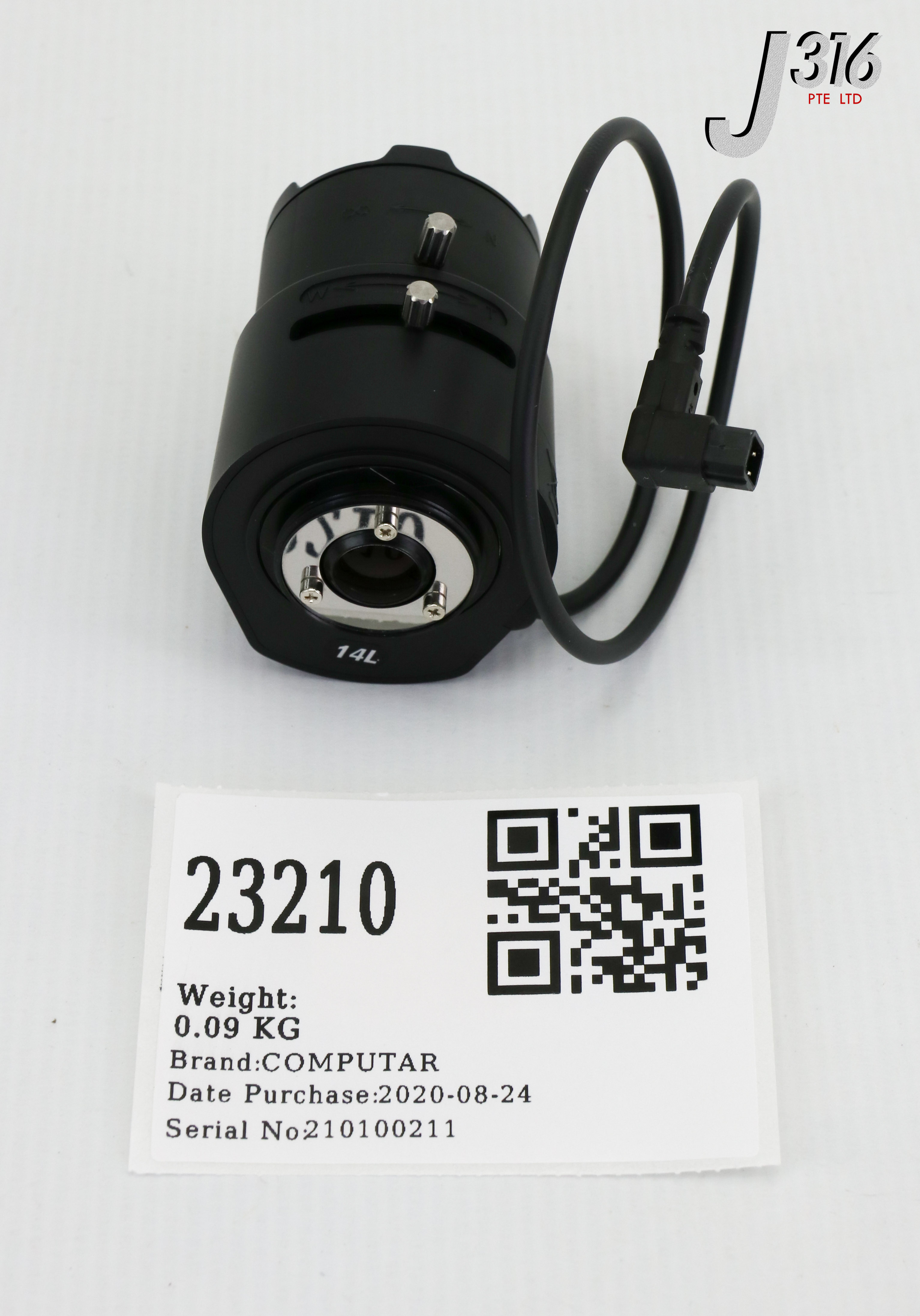 23210 COMPUTAR MEGAPIXEL, 1/2.7 FRMT 3.1-8MM F1.2 DAY/NIGHT DC